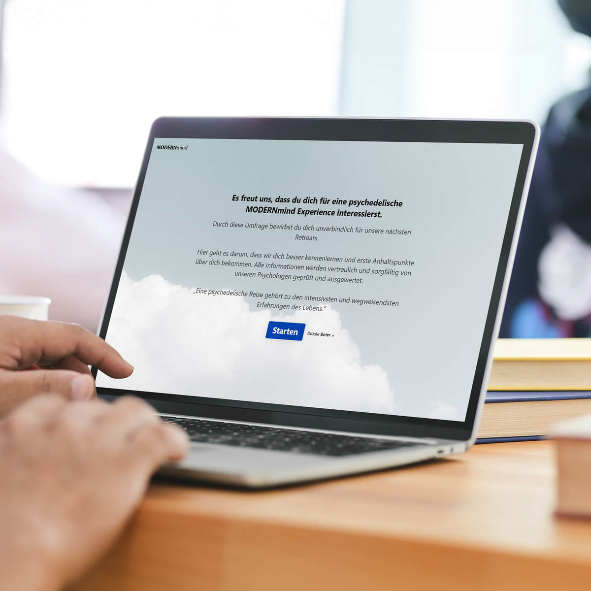 Anmeldung & Screening